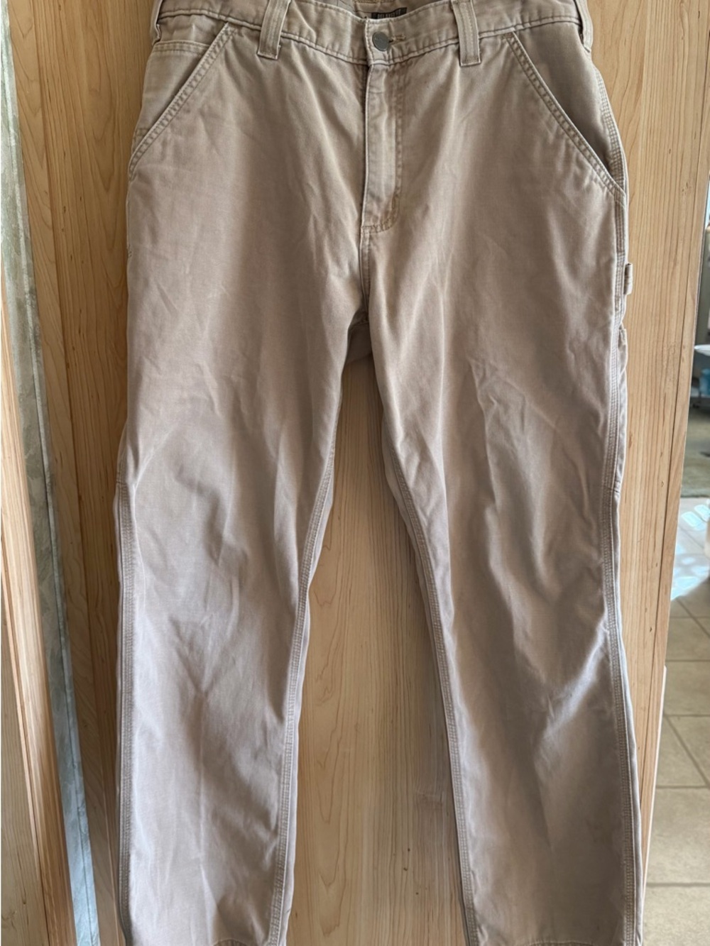 Carhartt Khaki/Tan Work Chinos